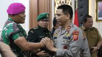 Danbrigif 4 Marinir/Bs Hadiri Undangan Pisah Sambut Kapolda Lampung, Foto || (Dok. Lampung17.com)